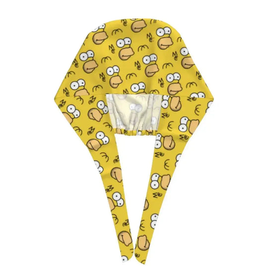 Personalizado The Simpsons Cartoon personal médico Scrubs Hat hombres mujeres médico enfermería gorro quirúrgico Scrub Caps MedSurgery Store For Digital Health