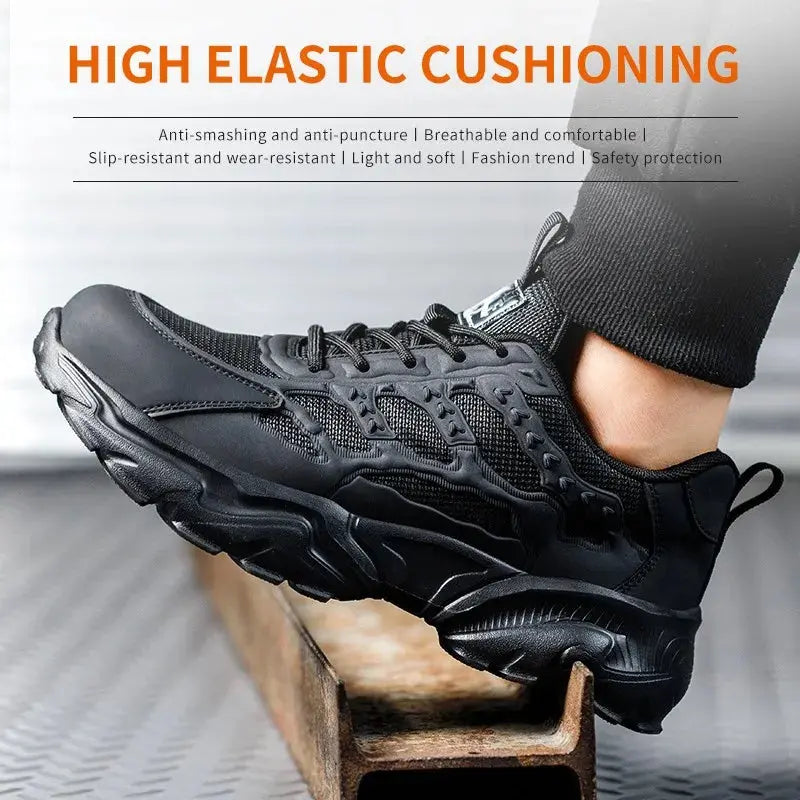 Zapatos de seguridad blancos para hombres y mujeres, antigolpes, antiperforación, aislamiento, 6kv, resistente al desgaste, negro, blanco, transpirable, ligero MedSurgery Store For Digital Health