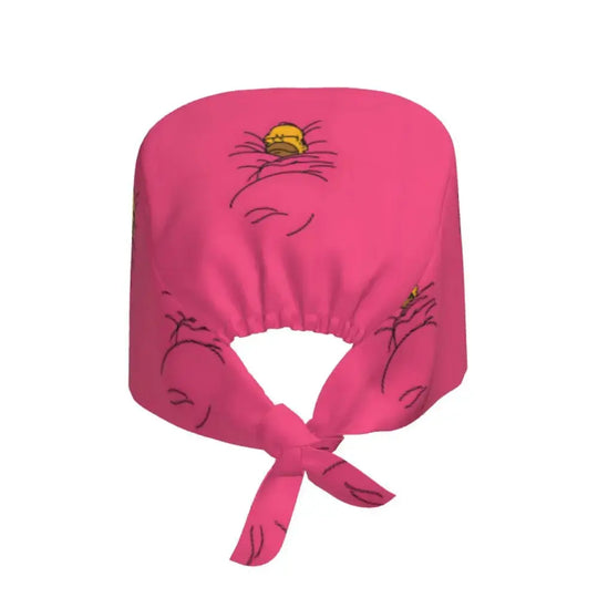 Personalizado The Simpsons Cartoon personal médico Scrubs Hat hombres mujeres médico enfermería gorro quirúrgico Scrub Caps MedSurgery Store For Digital Health