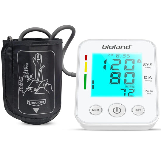 Bioland 2008 Monitor de presión arterial tensiómetro superior del brazo máquina automática de BP Digital Monitor de ritmo cardíaco retroiluminación prensa arterialdsers - fulfillment - serviceMedSurgery Store For Digital Health1005007771716672 - 2005 - CHINA2005CHINABioland 2008 Monitor de presión arterial tensiómetro superior del brazo máquina automática de BP Digital Monitor de ritmo cardíaco retroiluminación prensa arterial