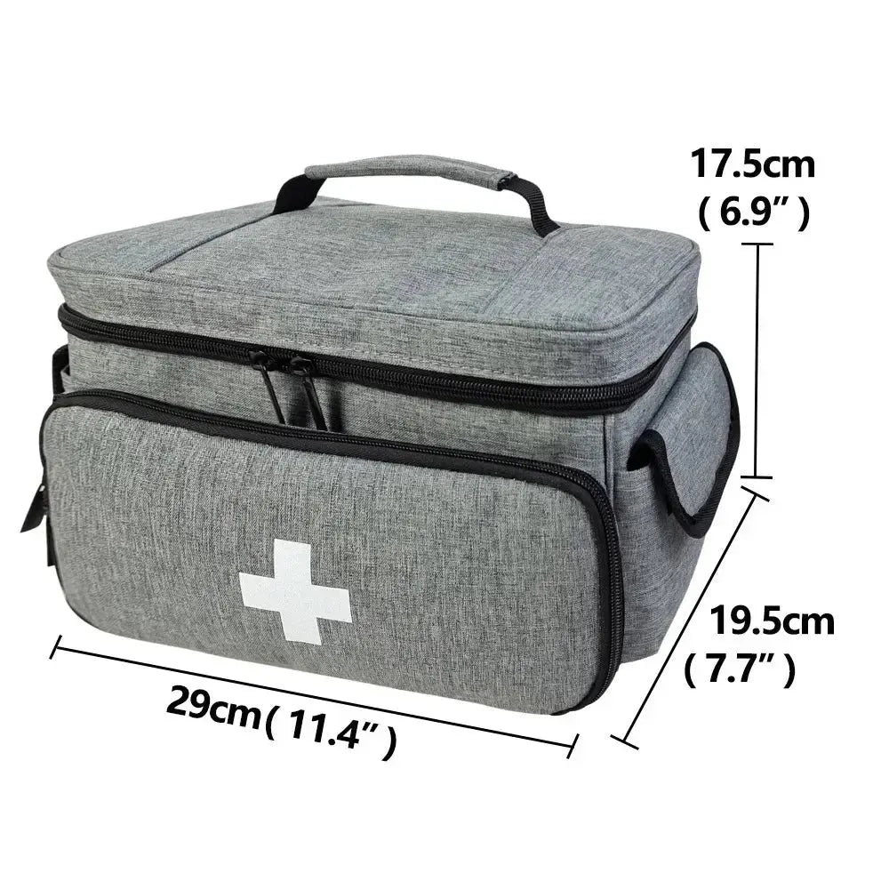 Bolsa de botiquín de primeros auxilios de viaje para el hogar, bolsa de transporte médica, organizador de almacenamiento multifuncional, cajas de medicina en capas, armario de medicinadsers - fulfillment - serviceMedSurgery Store For Digital Health1005008782364105 - blackNegroBolsa de botiquín de primeros auxilios de viaje para el hogar, bolsa de transporte médica, organizador de almacenamiento multifuncional, cajas de medicina en capas, armario de medicina