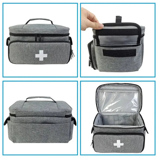Bolsa de botiquín de primeros auxilios de viaje para el hogar, bolsa de transporte médica, organizador de almacenamiento multifuncional, cajas de medicina en capas, armario de medicinadsers - fulfillment - serviceMedSurgery Store For Digital Health1005008782364105 - blackNegroBolsa de botiquín de primeros auxilios de viaje para el hogar, bolsa de transporte médica, organizador de almacenamiento multifuncional, cajas de medicina en capas, armario de medicina