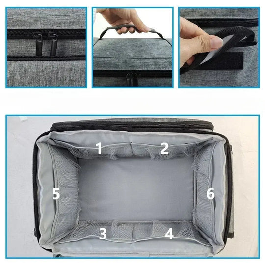 Bolsa de botiquín de primeros auxilios de viaje para el hogar, bolsa de transporte médica, organizador de almacenamiento multifuncional, cajas de medicina en capas, armario de medicinadsers - fulfillment - serviceMedSurgery Store For Digital Health1005008782364105 - blackNegroBolsa de botiquín de primeros auxilios de viaje para el hogar, bolsa de transporte médica, organizador de almacenamiento multifuncional, cajas de medicina en capas, armario de medicina
