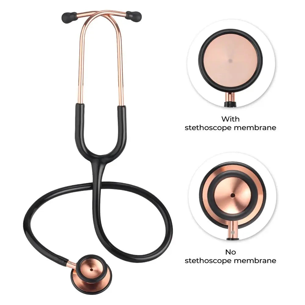 Estetoscopio médico de doble cara, profesional - Equipo médico.Equipo médicodsers - fulfillment - serviceMedSurgery Store For Digital Health1005009192649741 - Pink - Rose Gold - United StatesPink - Rose GoldEstados UnidosEstetoscopio médico de doble cara, profesional - Equipo médico.