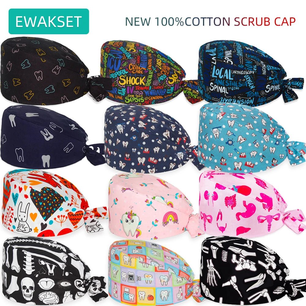 Nuevo patrón Scrub Cap enfermera médico spa belleza dental tienda de mascotas sombreros de trabajo 100% algodón médico hospital clínica gorras quirúrgicas unisexMedSurgery Store For Digital HealthMedSurgery Store For Digital Health1005009217351263 - scrub cap 004 - One Sizescrub cap 004Talla únicaNuevo patrón Scrub Cap enfermera médico spa belleza dental tienda de mascotas sombreros de trabajo 100% algodón médico hospital clínica gorras quirúrgicas unisex