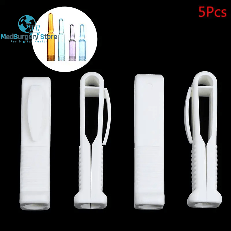 1/5PCS Nurse Doctor Convenient Ampoule Bottle Opener Creative Plastic Handle Medical Tools Ampule Breakers