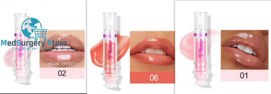 Slightly Spicy Lip Color Collection: Rich Liquid Lipstick and Gloss with Mirror Finish