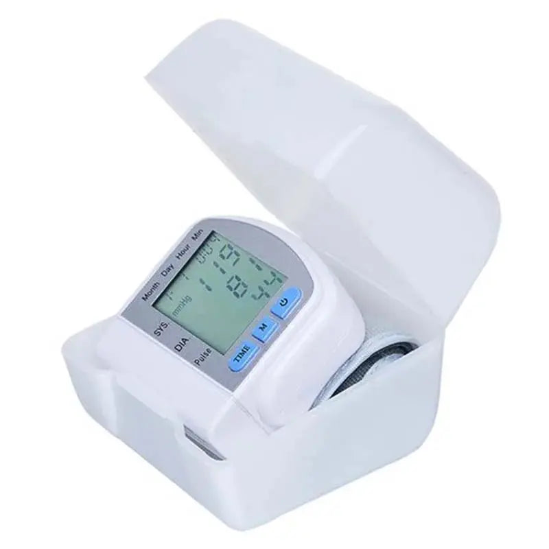 Tensiometro Digital para salud, esfigmomanómetro médico BP, manguito de muñeca, Monitor Digital de presión arterial, medidor de pulso y ritmo cardíacodsers - fulfillment - serviceMedSurgery Store For Digital Health1005009640548799 - WHITEBlancoTensiometro Digital para salud, esfigmomanómetro médico BP, manguito de muñeca, Monitor Digital de presión arterial, medidor de pulso y ritmo cardíaco