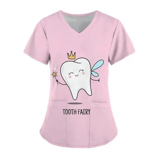 Tops exfoliantes con estampado de dientes Para Mujer, Uniforme de trabajo de dentista, Uniformes médicos Para Mujer, ropa de trabajo de Hospital, 2024dsers - fulfillment - serviceMedSurgery Store For Digital Health1005007655720100 - HSC04J20240319C - XSHSC04J20240319CXSTops exfoliantes con estampado de dientes Para Mujer, Uniforme de trabajo de dentista, Uniformes médicos Para Mujer, ropa de trabajo de Hospital, 2024