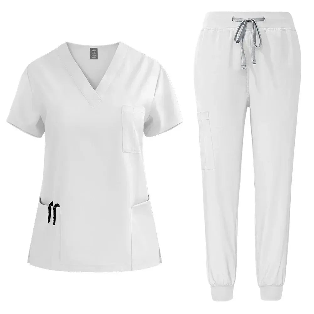 Uniforme de enfermera para mujer, sudadera médica para médico de Hospital, pantalones de enfermería, uniformes de taller Unisex, ropa de trabajo de SPA de belleza, nuevoApparel & Accessoriesdsers - fulfillment - serviceMedSurgery Store For Digital Health1005007090766513 - 42109 - White - XXL42109 - WhiteXXLUniforme de enfermera para mujer, sudadera médica para médico de Hospital, pantalones de enfermería, uniformes de taller Unisex, ropa de trabajo de SPA de belleza, nuevo