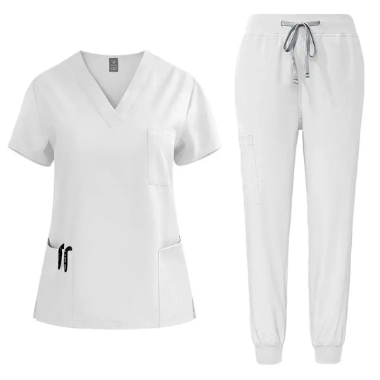 Uniforme de enfermera para mujer, sudadera médica para médico de Hospital, pantalones de enfermería, uniformes de taller Unisex, ropa de trabajo de SPA de belleza, nuevoApparel & Accessoriesdsers - fulfillment - serviceMedSurgery Store For Digital Health1005007090766513 - 42109 - White - XXL42109 - WhiteXXLUniforme de enfermera para mujer, sudadera médica para médico de Hospital, pantalones de enfermería, uniformes de taller Unisex, ropa de trabajo de SPA de belleza, nuevo