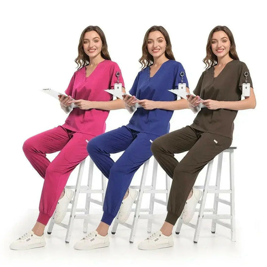 Wholesale Operating Room Medical Uniform Scrub Hospital Working Scrubs Set Nursing Supplies Nurse Dental Surgery Suit Workwear