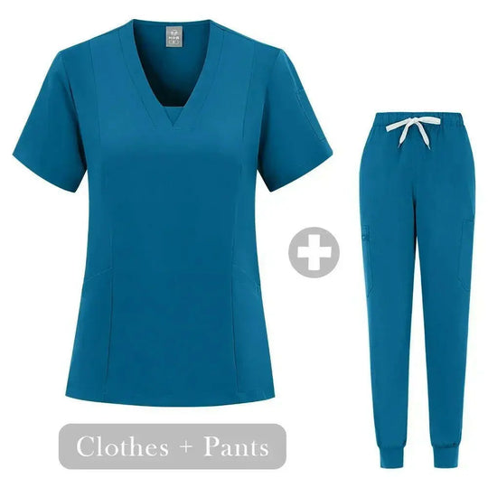 Wholesale Operating Room Medical Uniform Scrub Hospital Working Scrubs Set Nursing Supplies Nurse Dental Surgery Suit Workwear