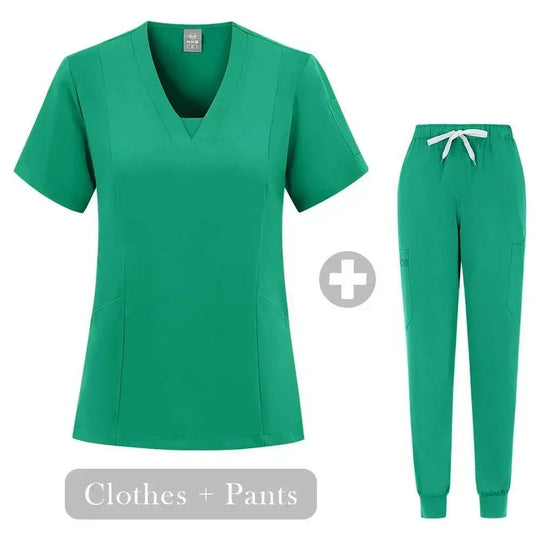 Wholesale Operating Room Medical Uniform Scrub Hospital Working Scrubs Set Nursing Supplies Nurse Dental Surgery Suit Workwear