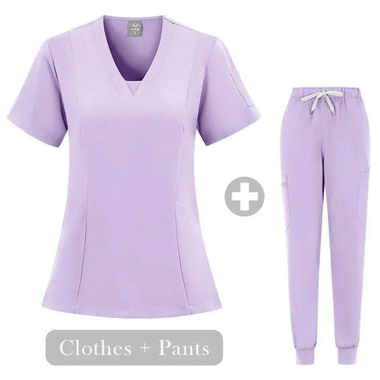 Wholesale Operating Room Medical Uniform Scrub Hospital Working Scrubs Set Nursing Supplies Nurse Dental Surgery Suit Workwear