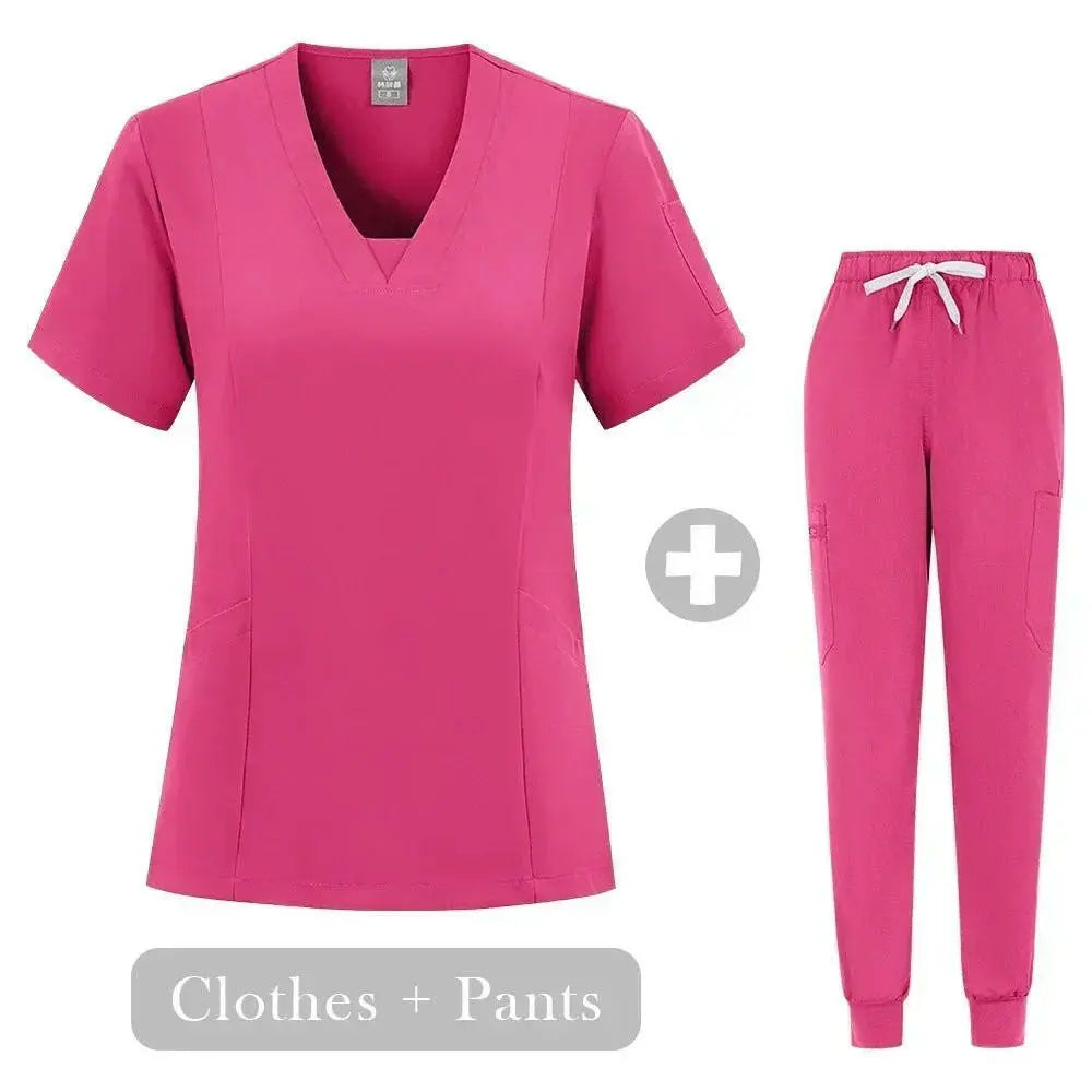 Wholesale Operating Room Medical Uniform Scrub Hospital Working Scrubs Set Nursing Supplies Nurse Dental Surgery Suit Workwear