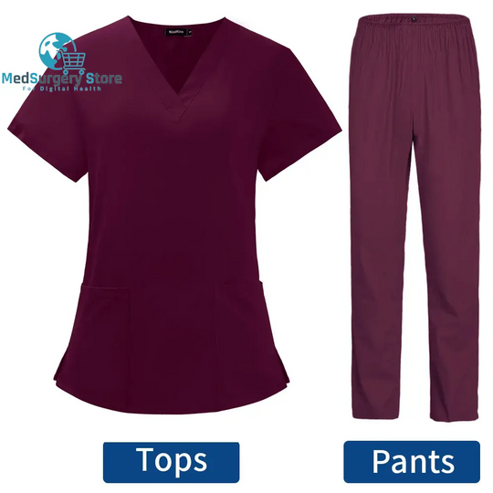 Pet Grooming Doctor Uniforms Non-Sticky Hair Nurse Women Thin and Light Fabric Medical Clothes for Summer Clinical Uniform Woman