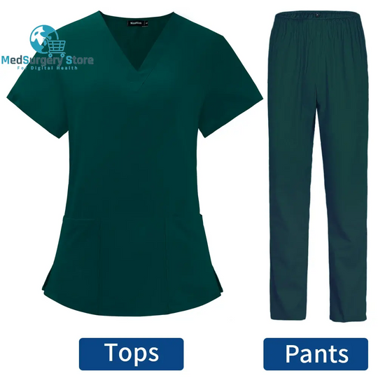 Pet Grooming Doctor Uniforms Non-Sticky Hair Nurse Women Thin and Light Fabric Medical Clothes for Summer Clinical Uniform Woman