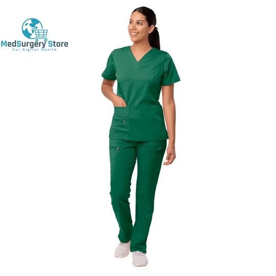 New Surgical Uniforms Woman Scrubs Medico Work Wear Top and Pants Sets Clinical Medical Suit Clothes for Doctor Nursing Uniform
