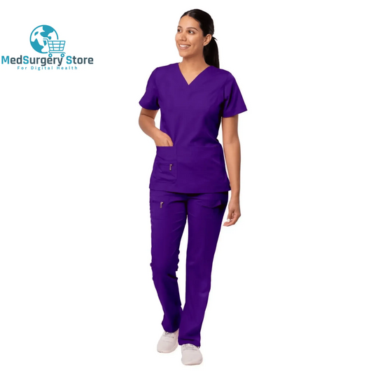 New Surgical Uniforms Woman Scrubs Medico Work Wear Top and Pants Sets Clinical Medical Suit Clothes for Doctor Nursing Uniform